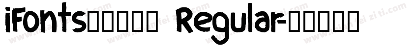 iFonts航天腾飞体 Regular字体转换